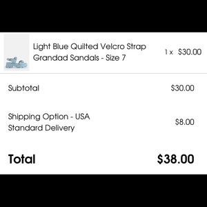 Velcro strap Sandals